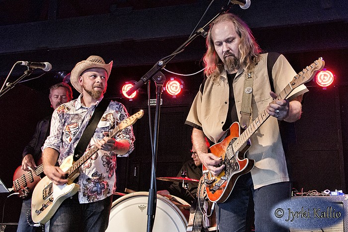 Jysky Ristilä, Tero Pulkkinen, Ville Lehtovaara ja Marko Aho